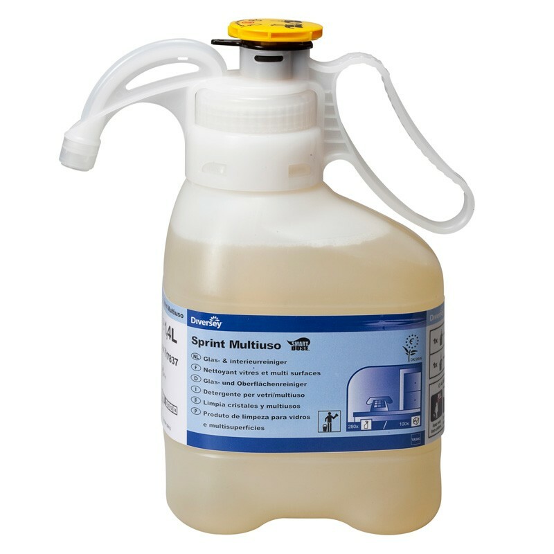 Detergent Sticla Si Suprafete Lavabile Taski Sprint Multiuso Smartdose Diversey 1.4l sanito.ro